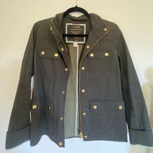 Olive green J. Crew jacket